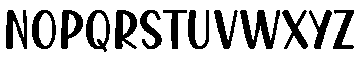 Goshin Benifa Font UPPERCASE