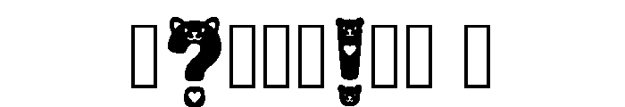 Gota Regular Font OTHER CHARS