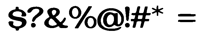 Gotham_Rounded Font OTHER CHARS