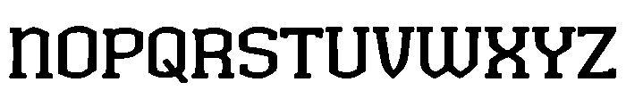 Gothic Blackletter Font UPPERCASE