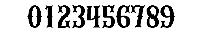 Gothic Fiction Font OTHER CHARS