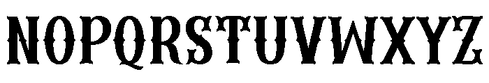 Gothic Fiction Font UPPERCASE