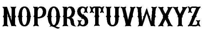 Gothic Fiction Font LOWERCASE