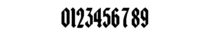 Gothic Old English Font OTHER CHARS