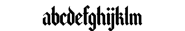 Gothic Old English FONT