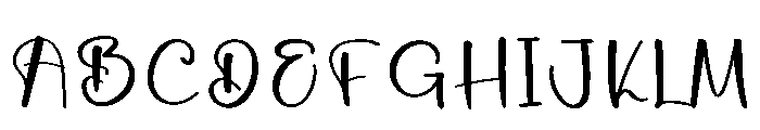 Gothic Romantic Font UPPERCASE
