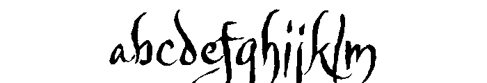 Gothic Saturday Bold Rough FONT
