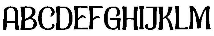 Gothic_Spring Font UPPERCASE
