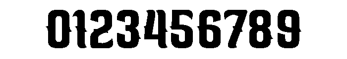 Gothic Vespers Regular Font OTHER CHARS