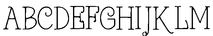 Gothic_Whimsical Font UPPERCASE