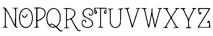 Gothic_Whimsical Font UPPERCASE