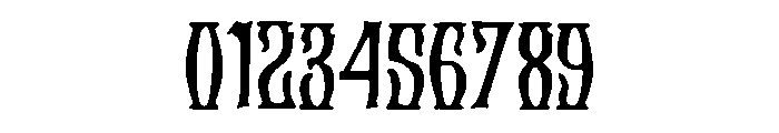 GothicPen Font OTHER CHARS