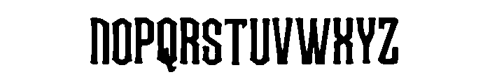GothicVibes Font LOWERCASE
