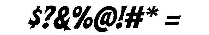 Gotjack Regular Font OTHER CHARS