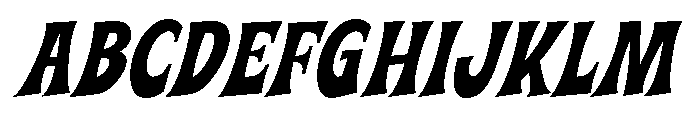 Gotjack Regular Font UPPERCASE