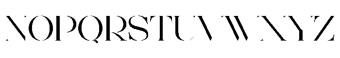 Gotrie Font UPPERCASE