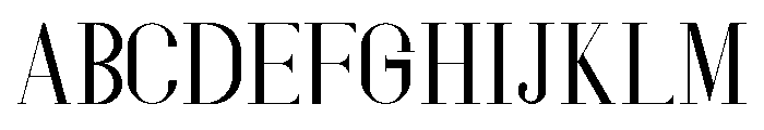 Gottane Font UPPERCASE