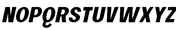 Gotuna Italic Font UPPERCASE