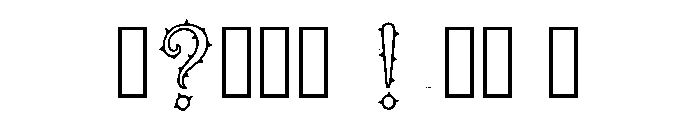 Goura Regular Font OTHER CHARS