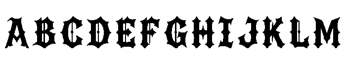 Gourami Regular Font UPPERCASE