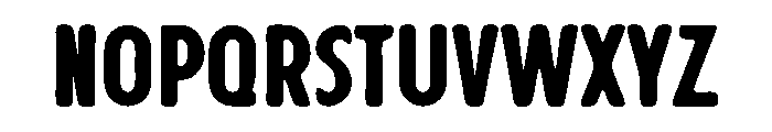 Govacos Font LOWERCASE