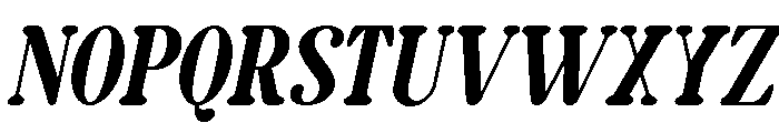 Goverda Italic Font UPPERCASE