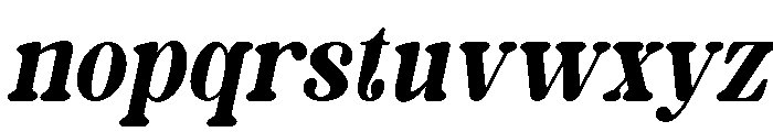 Goverda Italic Font LOWERCASE