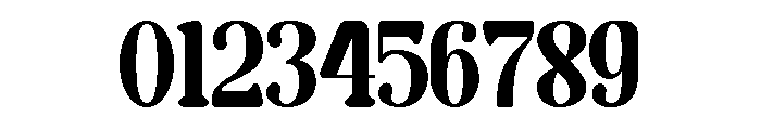 Goverda Regular Font OTHER CHARS