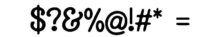Governors_Plum Font OTHER CHARS