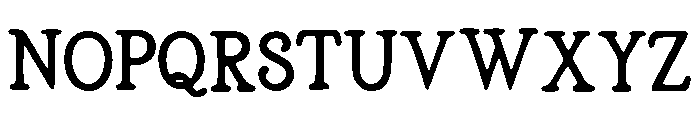 Governors_Plum Font UPPERCASE