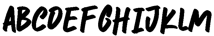 Gowes Race Font UPPERCASE