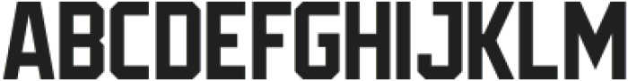 GOALBUSTER Semi Expanded otf (400) Font UPPERCASE