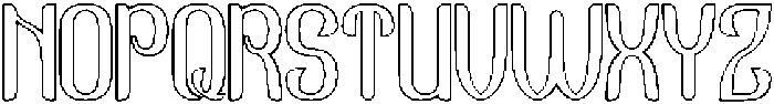 GOLDEN ERA-Hollow otf (400) Font UPPERCASE