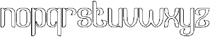 GOLDEN ERA-Hollow otf (400) Font LOWERCASE