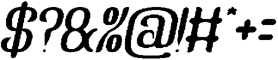 GOLDEN ERA Italic otf (400) Font OTHER CHARS