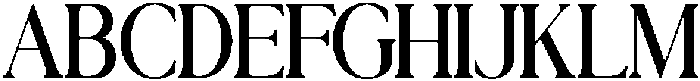 GONEVA-Regular otf (400) Font UPPERCASE