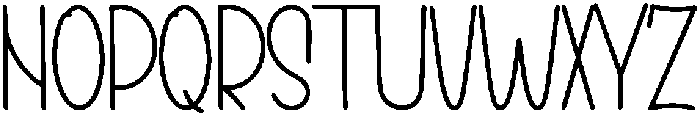 GOOD NIGHT Regular otf (400) Font LOWERCASE