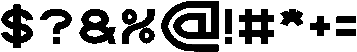GOOD VIBES Bold otf (700) Font OTHER CHARS