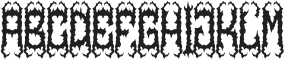 GOREZ METAL otf (400) Font LOWERCASE