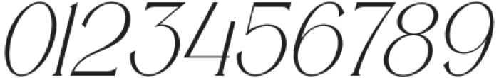 GORTHE Italic otf (400) Font OTHER CHARS