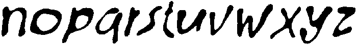 GOWAK otf (400) Font LOWERCASE