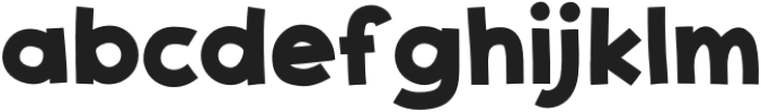 GoBold Regular otf (700) Font LOWERCASE