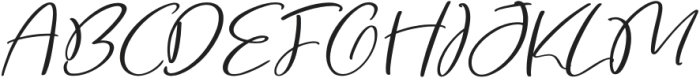 Goall Shmidtown Italic otf (400) Font UPPERCASE