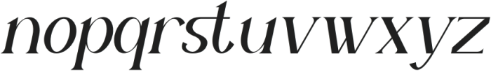 Gobellast Italic otf (400) Font LOWERCASE