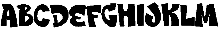 Goblin Regular otf (400) Font UPPERCASE