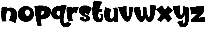 Goblin Regular otf (400) Font LOWERCASE