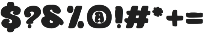 Gobras Display Regular otf (400) Font OTHER CHARS