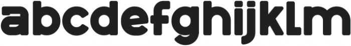 Goda Bold ttf (700) Font LOWERCASE