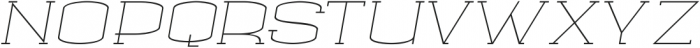 Godan Thin Italic otf (100) Font UPPERCASE