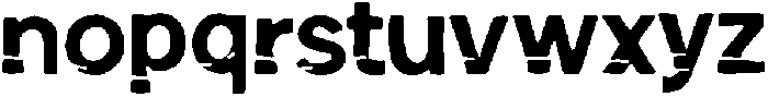 Gode ttf (400) Font LOWERCASE